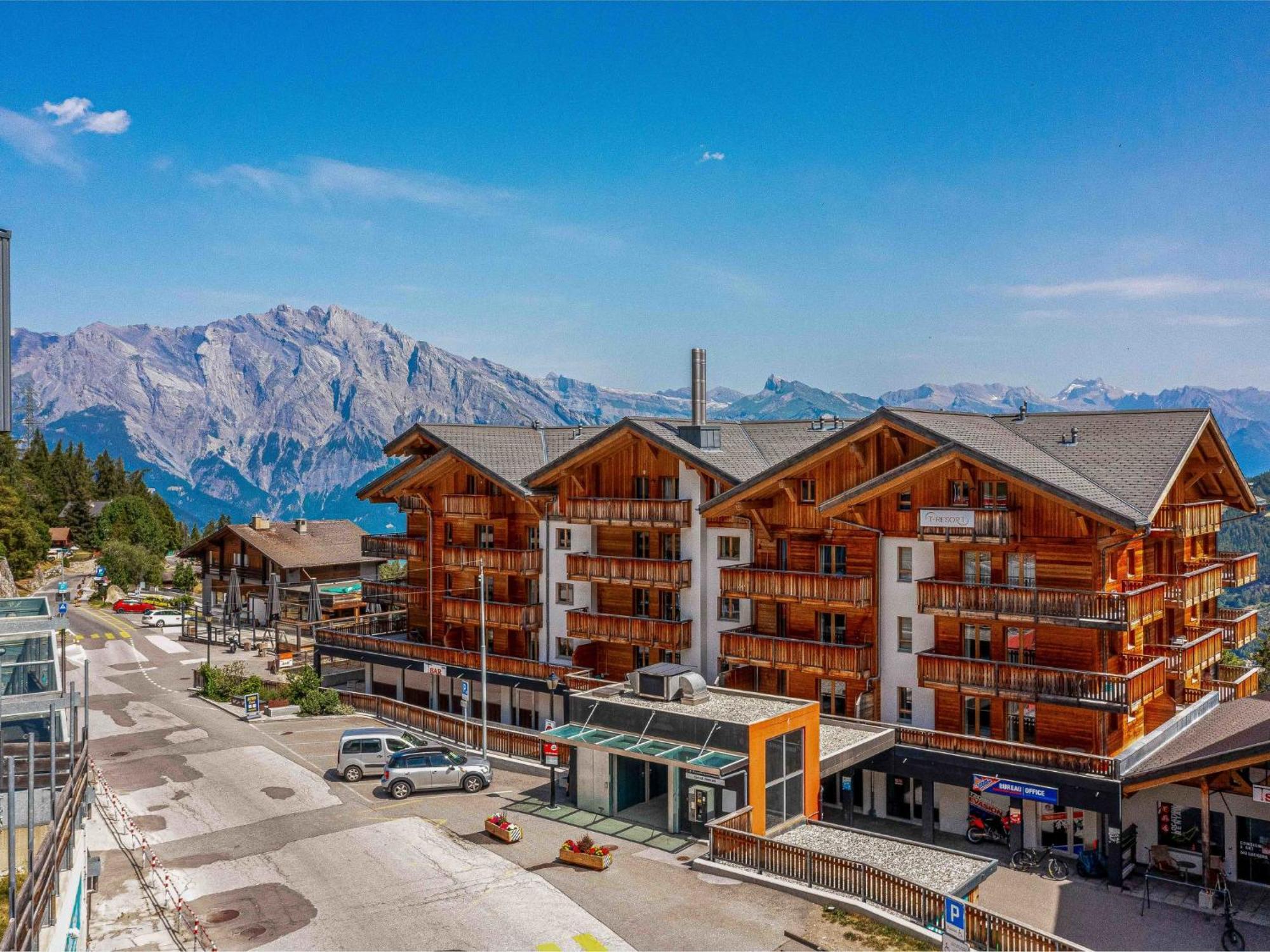 Apartment T-Resort La Tzoumaz 3P6 Vue Vallee By Interhome Exterior foto