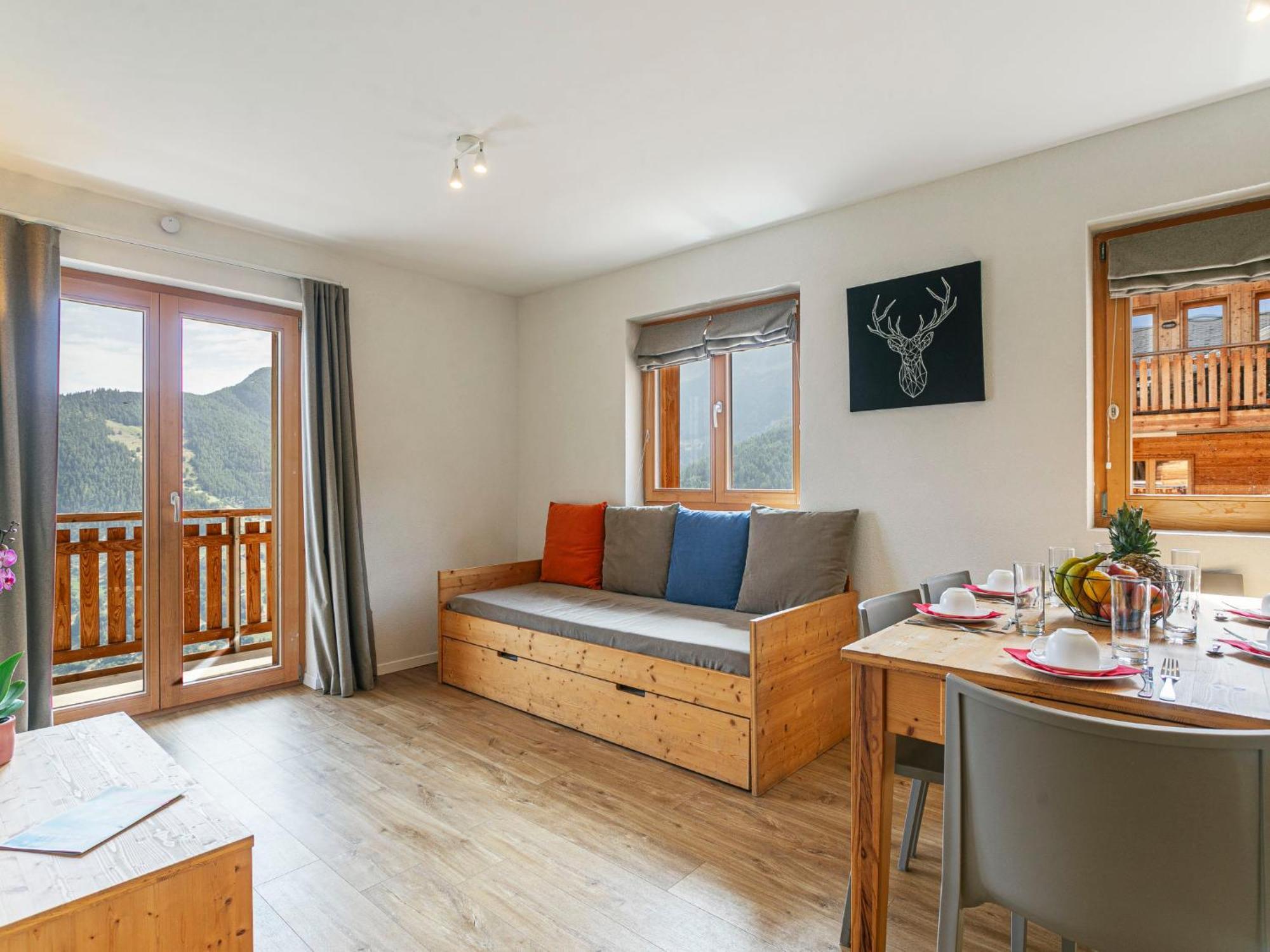 Apartment T-Resort La Tzoumaz 3P6 Vue Vallee By Interhome Exterior foto