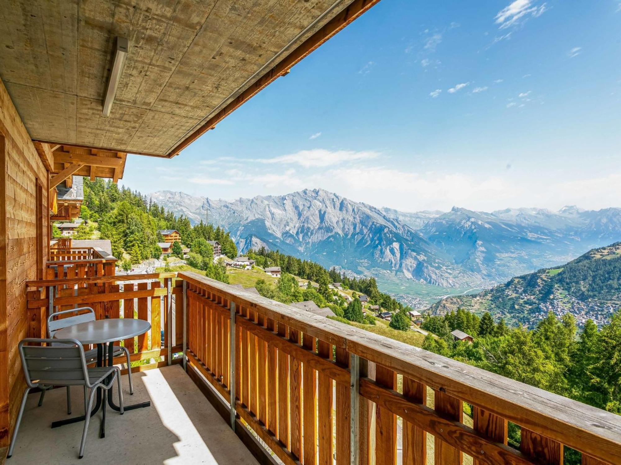 Apartment T-Resort La Tzoumaz 3P6 Vue Vallee By Interhome Exterior foto