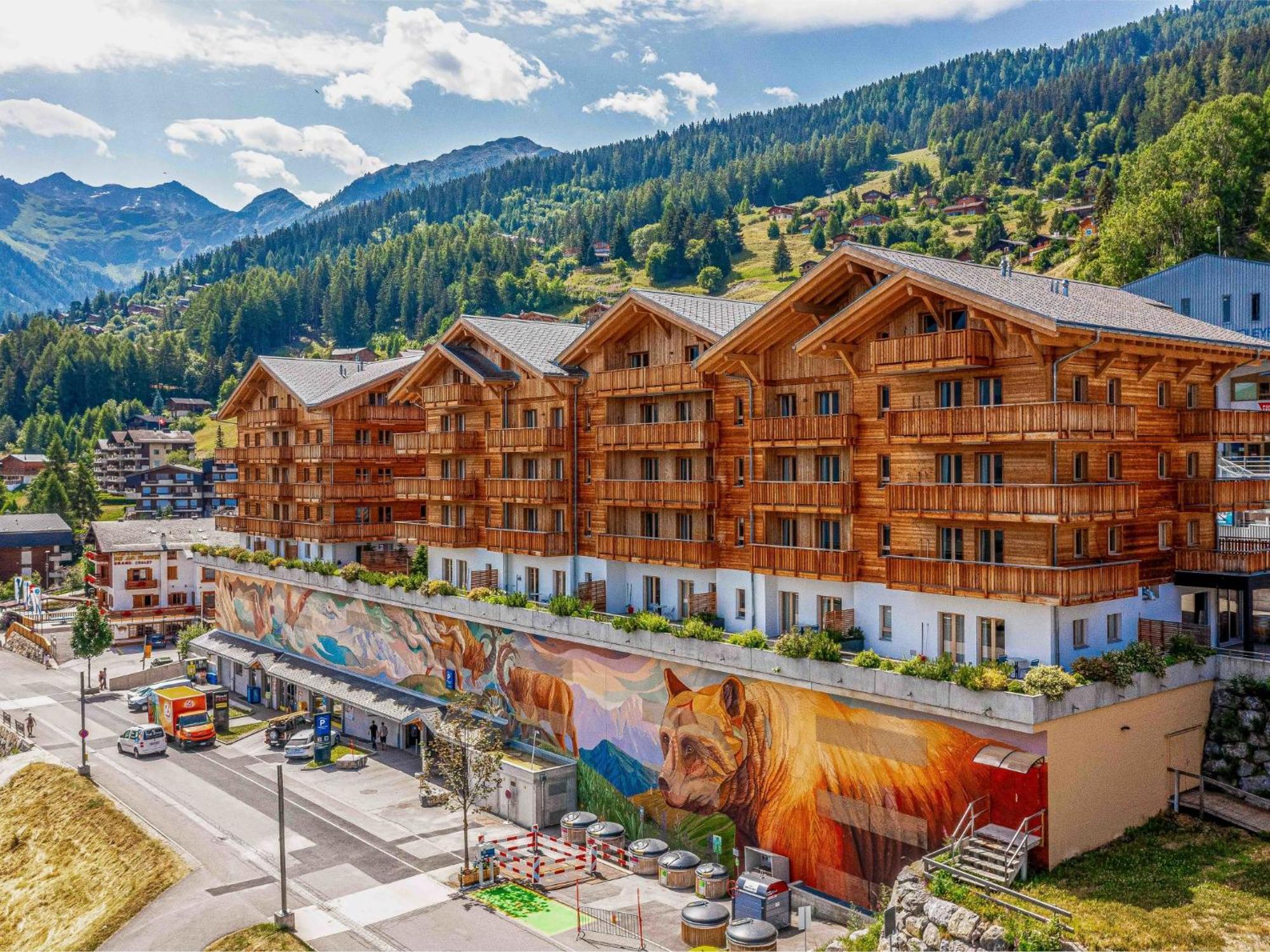 Apartment T-Resort La Tzoumaz 3P6 Vue Vallee By Interhome Exterior foto