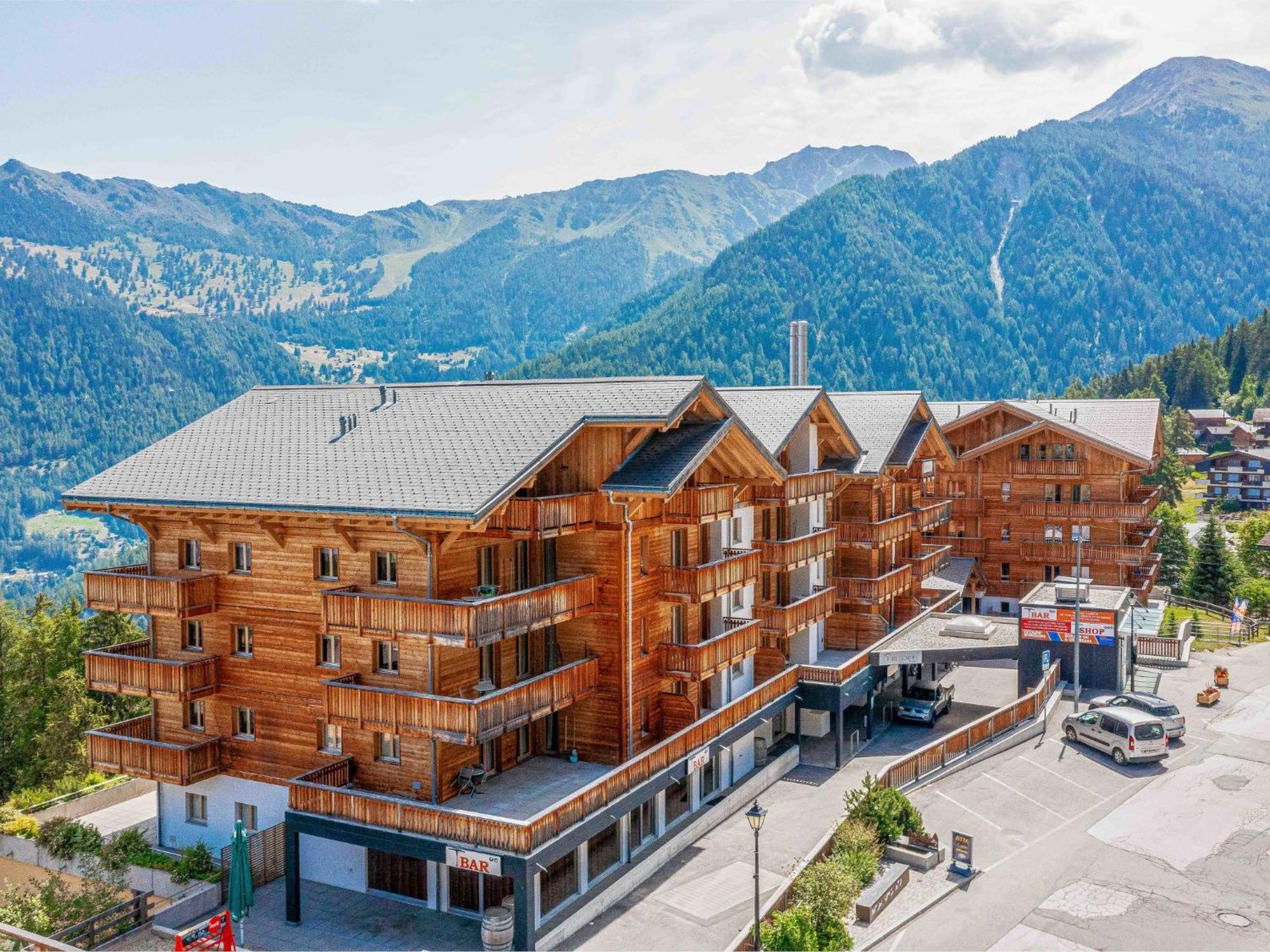 Apartment T-Resort La Tzoumaz 3P6 Vue Vallee By Interhome Exterior foto